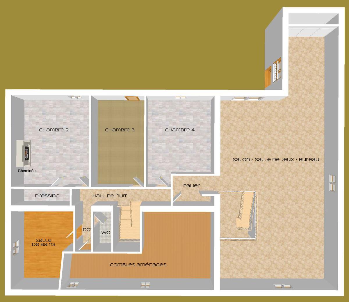 Plan Etage